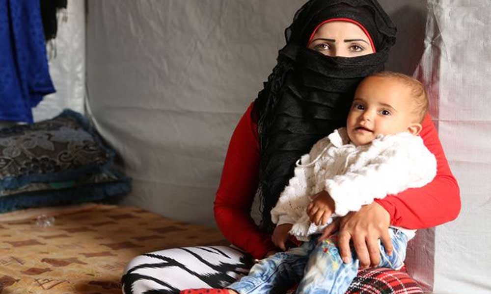 Condition of Syrian kids after war