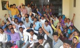 Drivers and teacher leader skirmish, Hungama