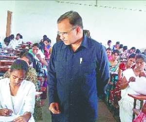 Conspicuously absent was the principal, Rajat College Center Cancel