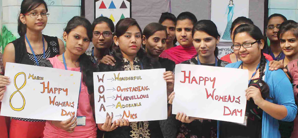 world women day celebration in faridbad