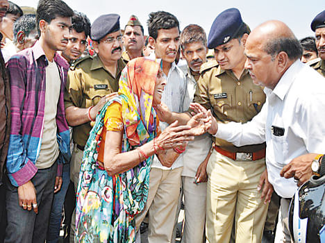 Tanker crushed old man, death