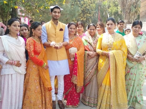 Tilak Ceremony of Shivpal Yadav Son Aditya Yadav