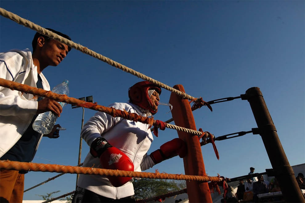 boxing for girls in karachi, pakistan