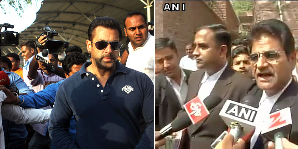 Salman Khan Tells in The Court that " He was Falsely Implicated