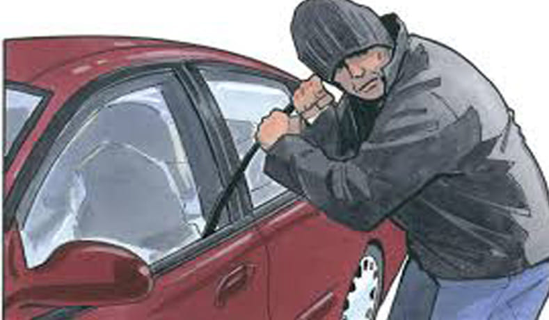 Innova car stolen from in front of house