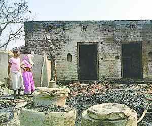 13 homes turned into ash