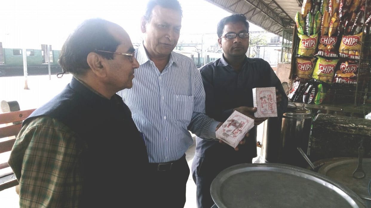  expiry date stamped on food packets