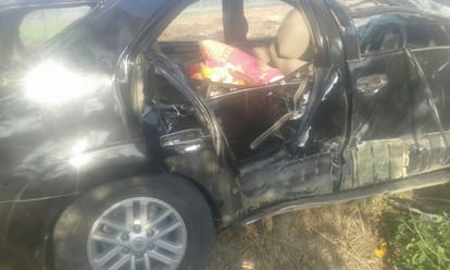 sp mla haji irfan died in road accident