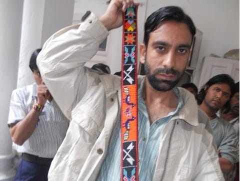 kashmiri man who was prisoner in pakistan written poem on indian nationalism