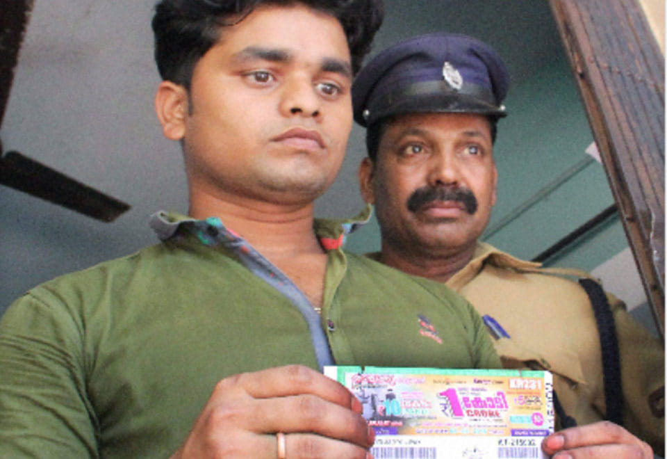 Labour Wins 1 Crore Lottery in Kerala