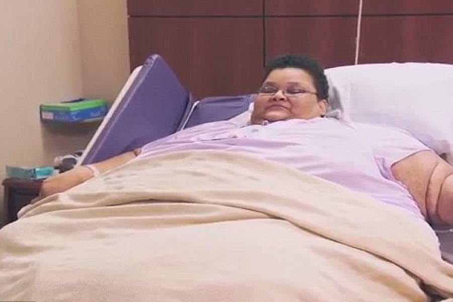 american woman who weighs 373 kilos
