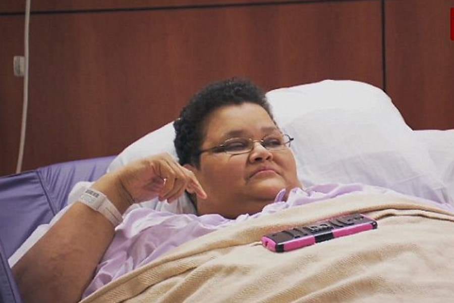american woman who weighs 373 kilos