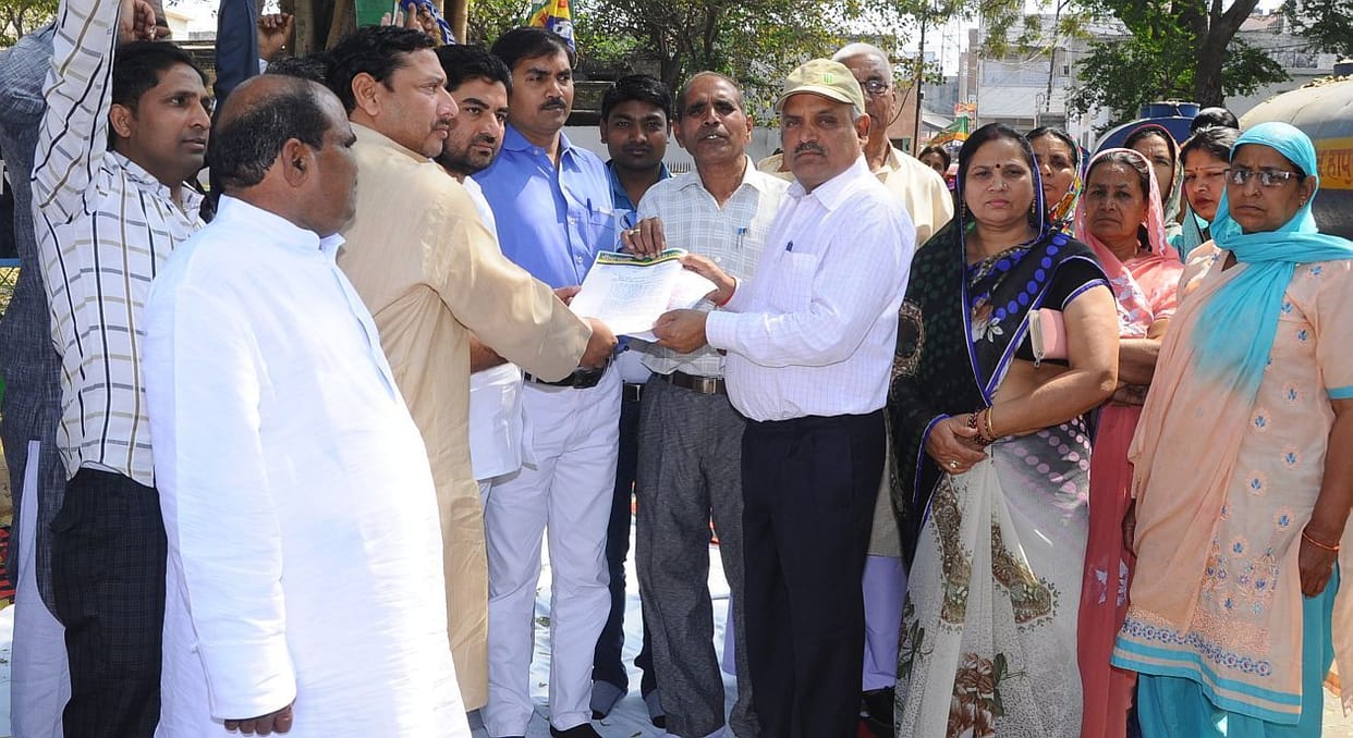 protest against state government