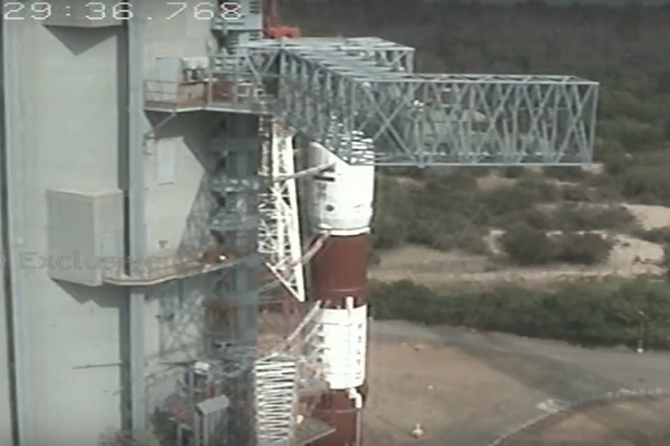 pslv c 32 launches IRNSS1F into the orbit from shri harikaota