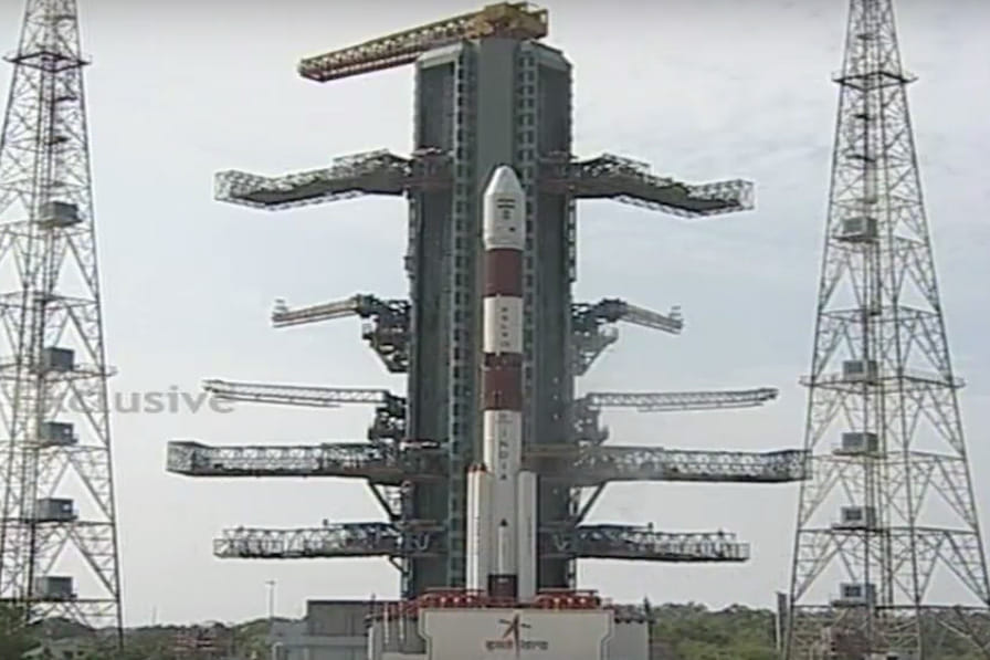 pslv c 32 launches IRNSS1F into the orbit from shri harikaota