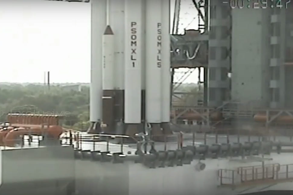 pslv c 32 launches IRNSS1F into the orbit from shri harikaota