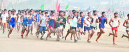 Army recruitment rally runners tried Luck