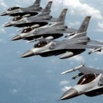 F-16 jet
