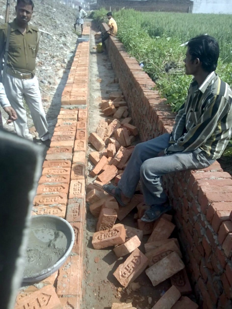 Misappropriation in municipal sewer construction!