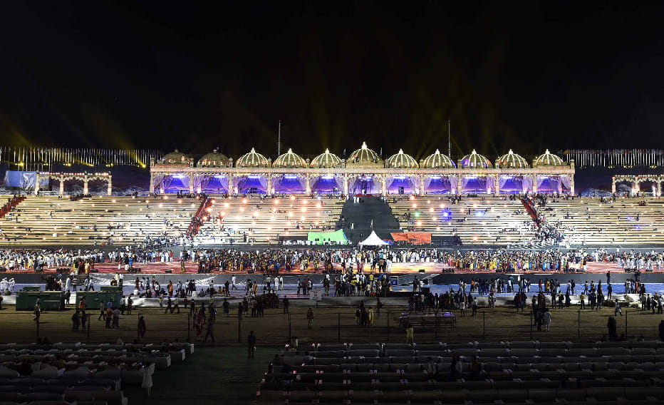 know the time table of world cultural festival first day