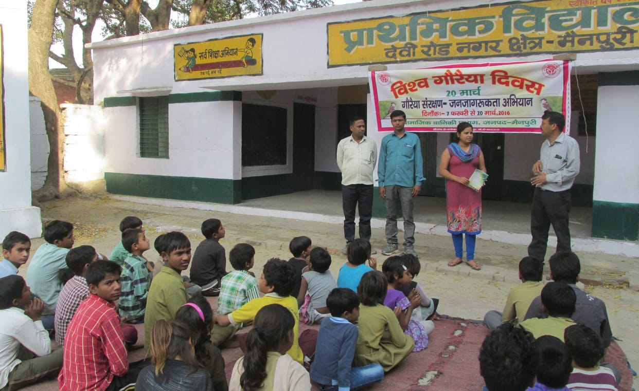 Schools will be administered the oath of sparrow conservation council