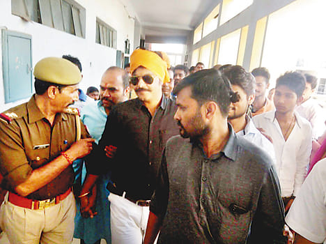 Bajrang Dal district convenor surrender