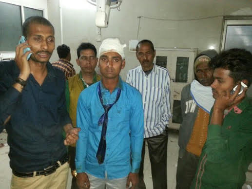 15 people injured in clash in bahraich.