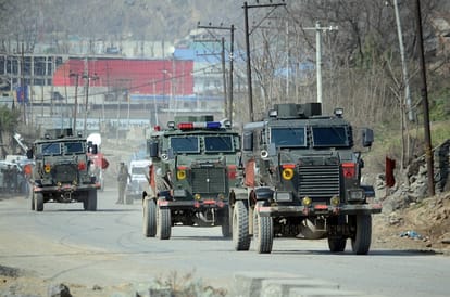 indian military upset over stone pelting during the encounter