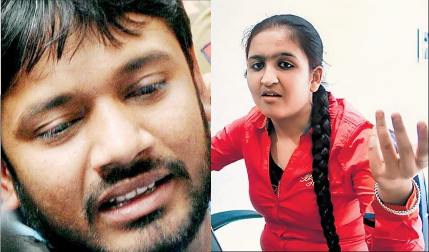 jnu student kanhaiya kumar challange for debate to ludhiana student jhanvi behal