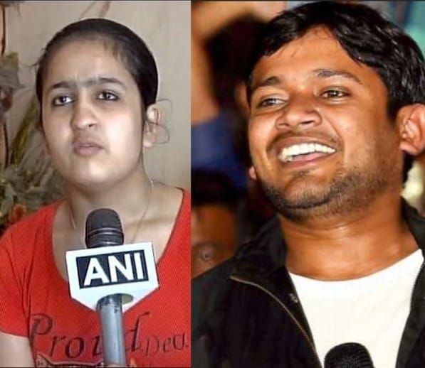 janhavi behel, kanhaiya kumar, kanhaiya jnu, jnu controversy, ludhiana girl janhavi behel