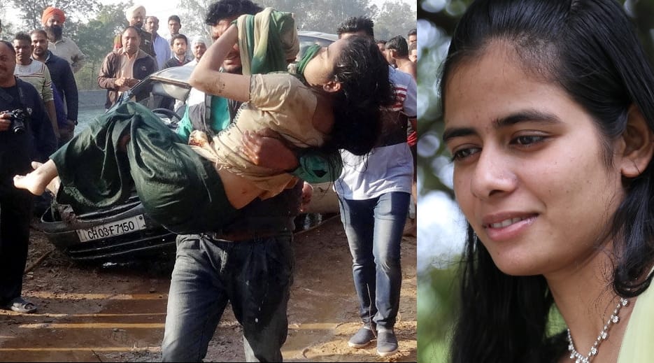 car accident, bhakhra river incident, panchkula family accident, panchkula news