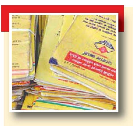 60 per cent of families received cards
