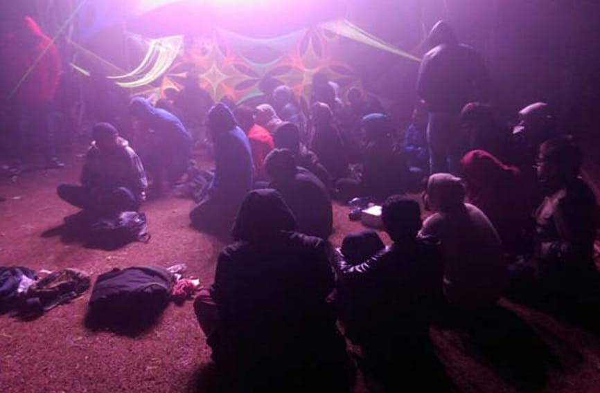 rave party on business men farm house in gurgaon police raid 