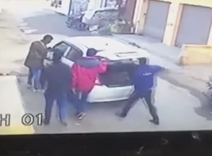 robbery in business man gorakhpur