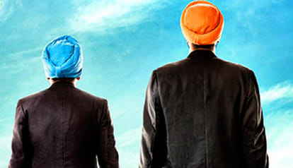 Sikh raging on movie posters of Santa-Banta