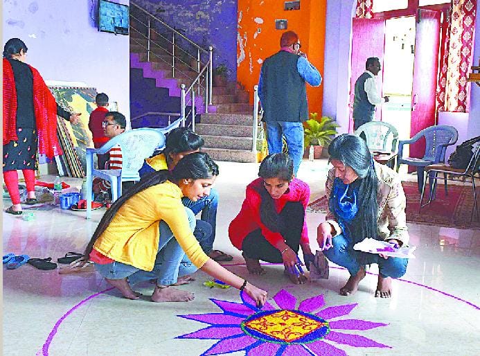 Started painting in Pithoragarh