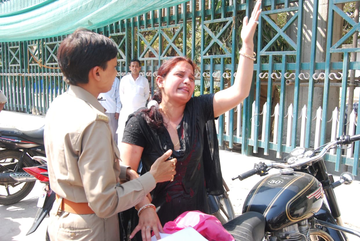 young boy jumped in front of train