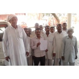 villagers angry  for animal theft from village
