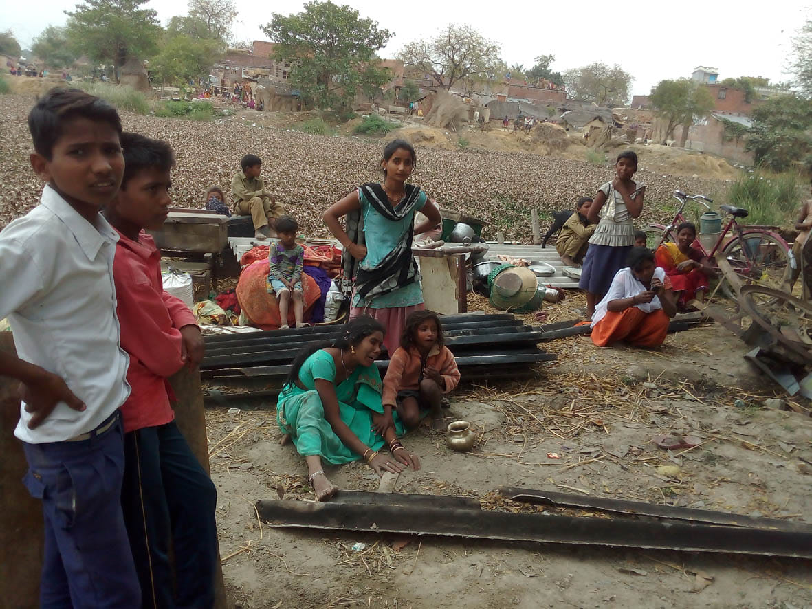 40 illegal houses were demolished