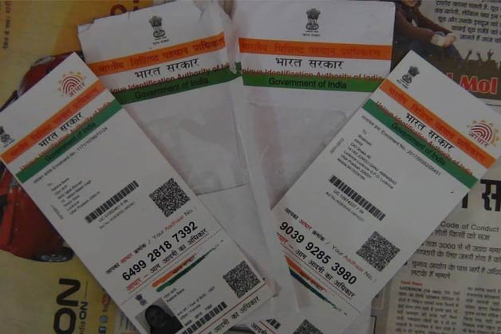 in government record 70 percent people have aadhar card 