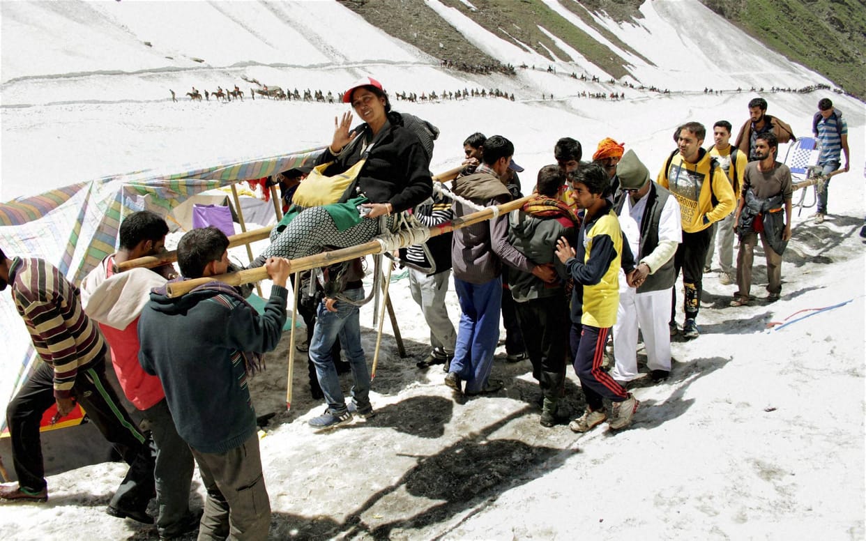 amarnath yatra will start from second july