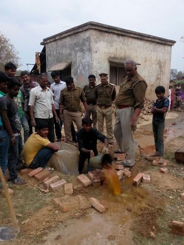 Police raids on the brick-kiln getaway