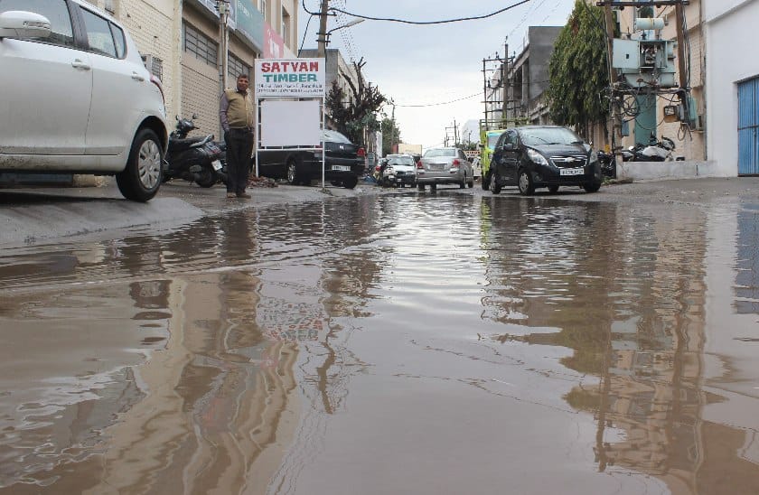 heavy rain at panchkula, panchkula rain, panchkula weather, weather, panchkula
