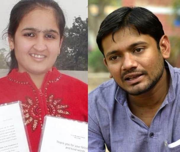 janhavi behel, kanhaiya kumar, jnu student union president, jnu controversy