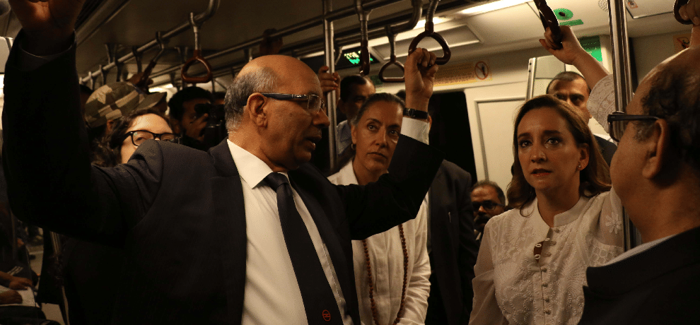 pm modi can come gurgaon through metro to participate in swarn jayanti program
