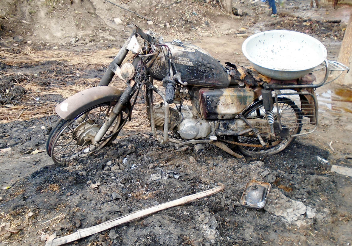 Millions in fire damage in Ballia