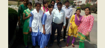 21 nurses of medial college resigned in gurgaon 