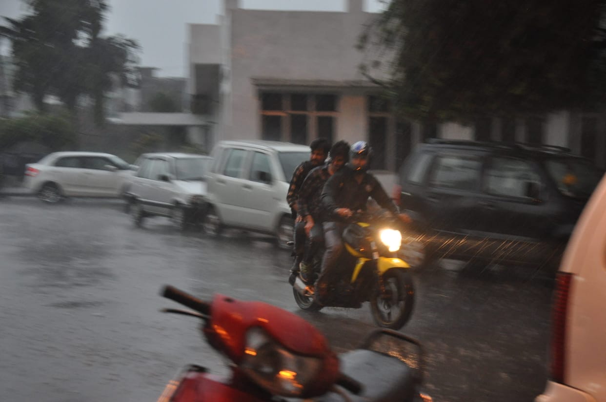 Relief from heat after rain but trouble with waterlogging in many areas