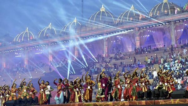 shri shri followers participate from moradabad in world culture festival