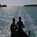 Pakistani boat seized by BSF on the international border